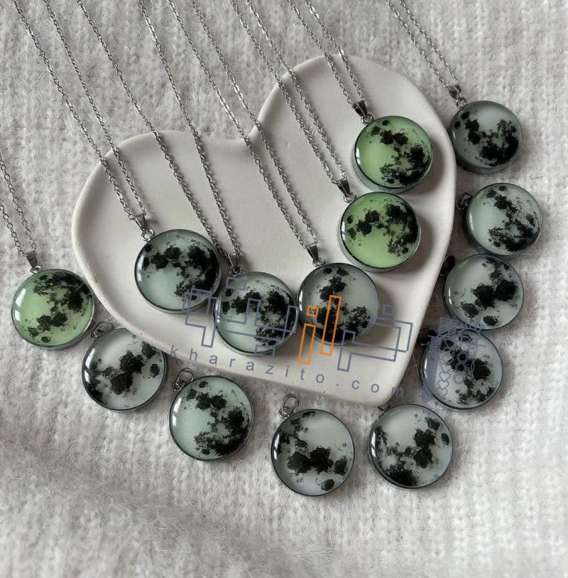 گردنبند ماه شب تاب - تصویر 1