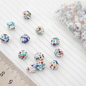 گوی نگین دار | گوی ساخت دستبند | گوی ساخت دستبند | خرازی | خرازیتو | خرازی آنلاین قم | خرازی ارزان قیمت بازار تهران