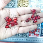خرجکار آویز دانه انار