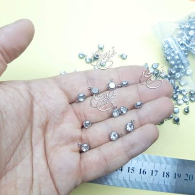 خرازیتو ، آویز استیل نگین ، خرازی آنلاین قم ، بدلیجات عمده خرازی