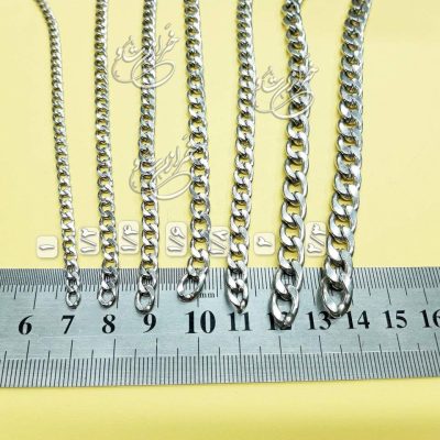 خرازی خرازیتو - بدلیجات استیل رنگ ثابت - زیورآلات استیل - خرازی زیورآلات - لوازم ساخت بدلیجات - زنجیر کارتیر استیل - دستبند کارتیر