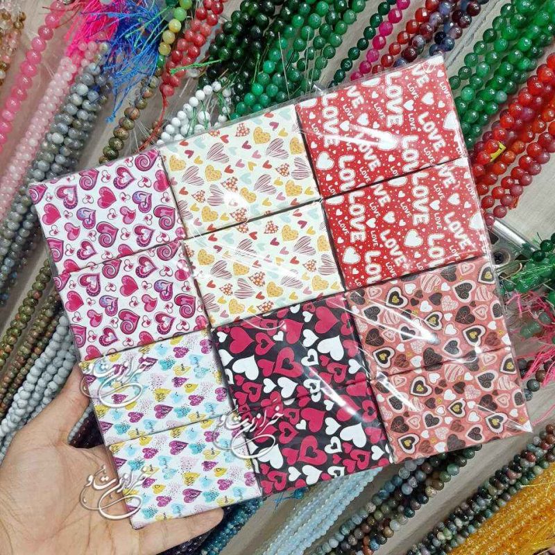 1404-08-07 - Wed - 231144 جعبه کادو طرح قلب | خرازی عمده | جعبه زیورآلات عمده | بدلیجات ارزان