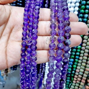 مهره آمیتیست | سنگ آمیتیس | دستبند آمیتیس | سنگ آمیتیس اصل | خرازی آنلاین خرازیتو | بدلیجات عمده | خرازی قم