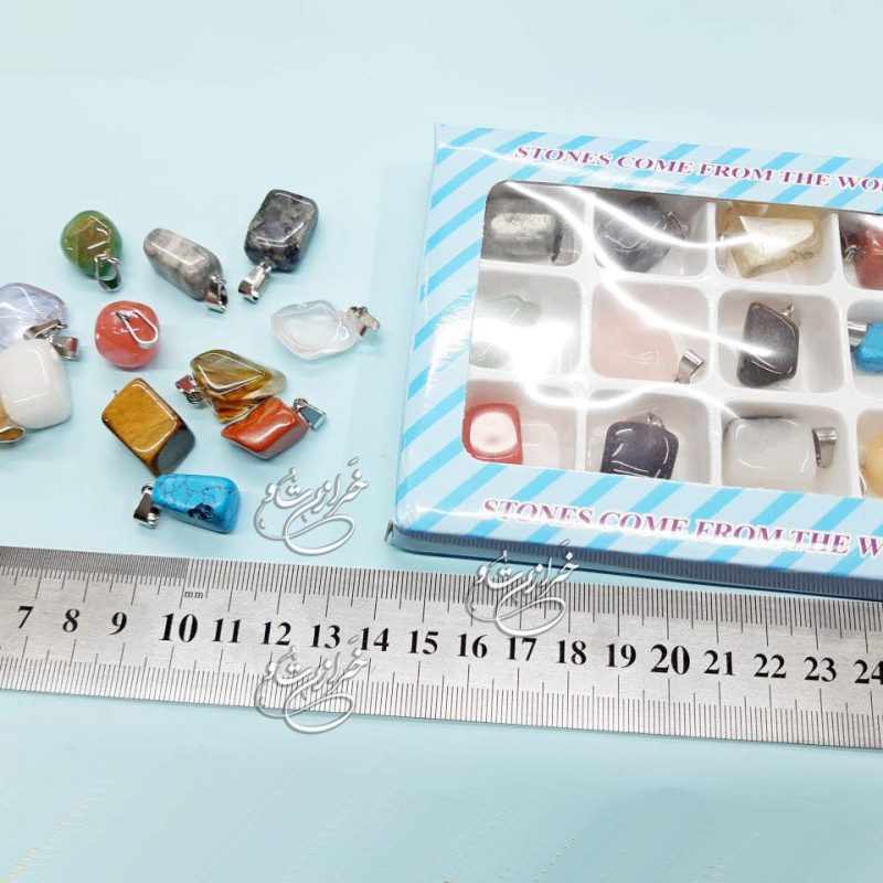 1404-08-08 - Thu - 150923 سنگ ماه تولد | مدال سنگ ماه تولد | سنگ گردنبندی ماه تولد| بدلیجات استیل رنگ ثابت | گردنبند و دستبند مردانه | بدلیجات عمده ارزان