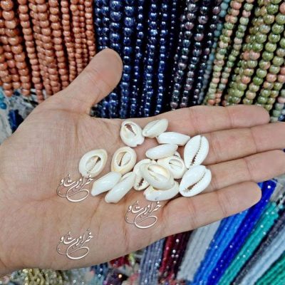 صدف سیپرا | صدف گردنبندی | دستبند دریایی | خرازی عمده زیورآلات | بدلیجات ارزان قیمت