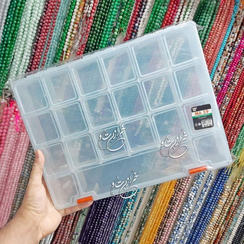 جعبه خرجکار | جعبه ابزار | جعبه ابزار نیک | کشو کریستالی | فایل کشویی | جعبه خرجکار و قطعات الکترونیکی | جعبه متریال | جعبه خرجکار زیورآلات و بدلیجات | جعبه نگهداری منجوق