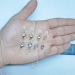 قفل طوطی استیل رنگ ثابت - تصویر 2