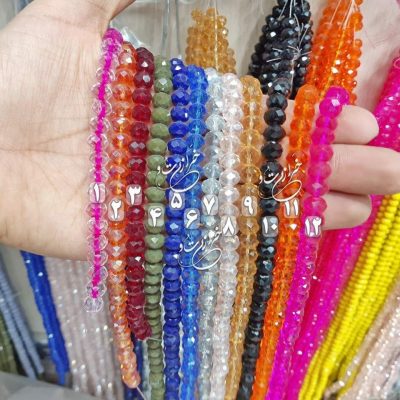 کریستال سایز هشت | کریستال تسبیح | کریستال شال و روسری | کریستال ریسه ای | سنگ کریستالی | کریستال خرازی | خرازی عمده بدلیجات زیورآلات خرازی قم خرازیتو