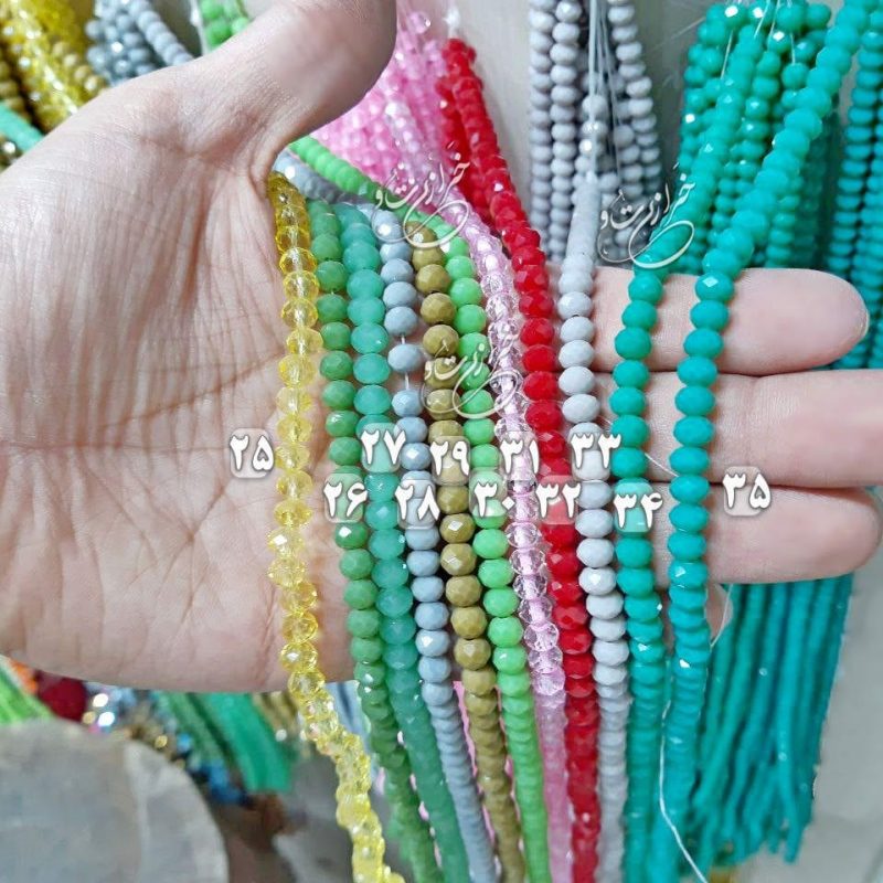 کریستال سایز شش | کریستال تسبیح | کریستال شال و روسری | کریستال ریسه ای | سنگ کریستالی | کریستال خرازی | خرازی عمده بدلیجات زیورآلات خرازی قم خرازیتو