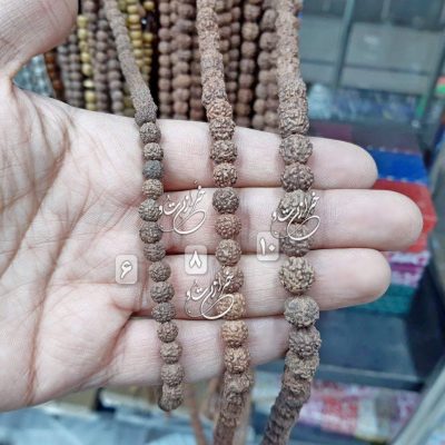 مهره رودراکشا | تسبیح رودراکشا | ریسه رودراکشا هندی | خرازی خرازیتو | خرازی زیورآلات بدلیجات عمده استیل رنگ ثابت