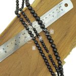 سنگ اونیکس مشکی تراش سایز 8 (حدود 48 مهره) - تصویر 2