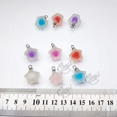 آویز مهره پاستیلی ستاره