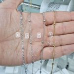 زنجیر خلخال استیل (یک متری)